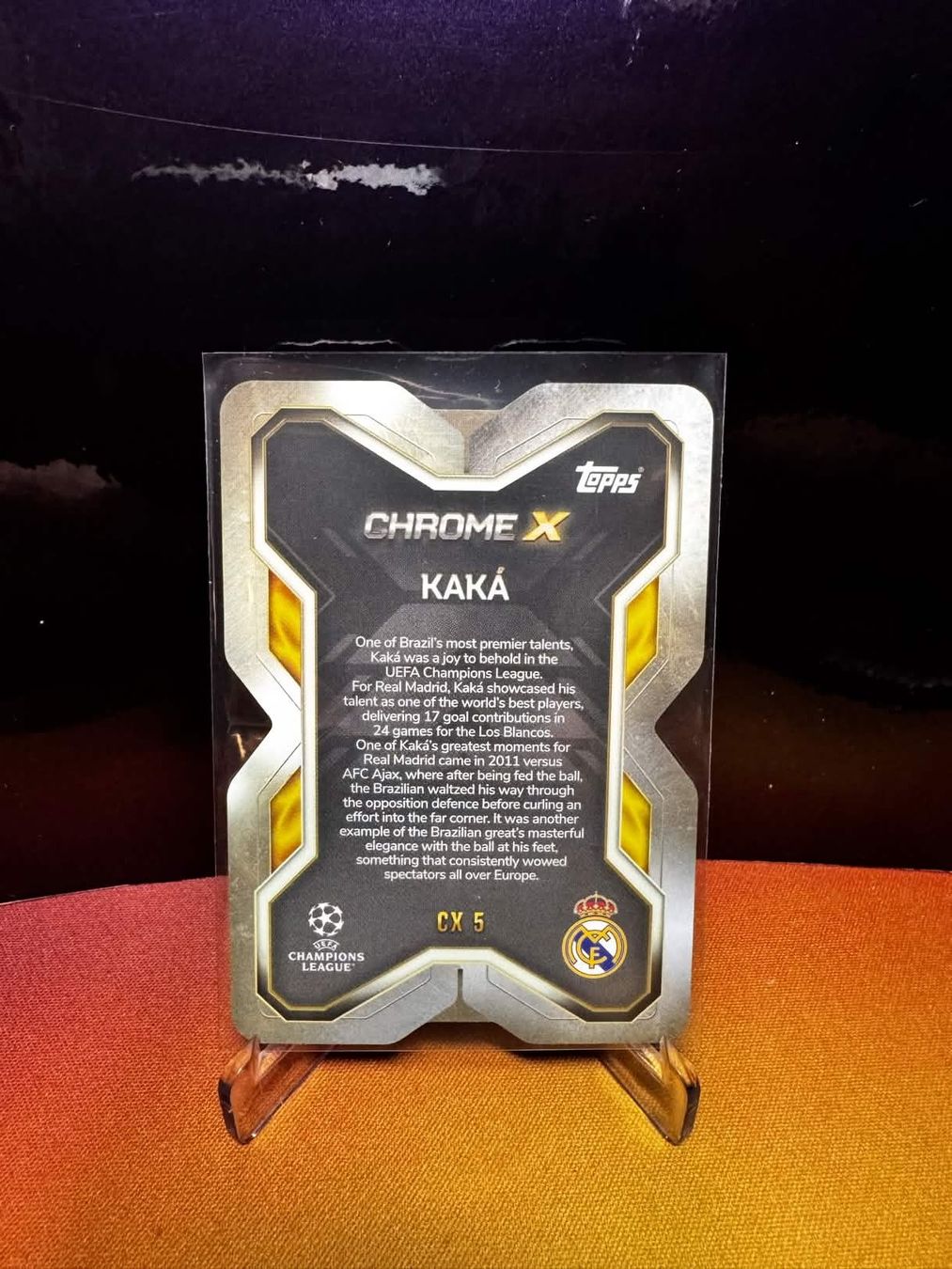 Topps Carte collezionabili: Kaka / Topps Match Attax Extra / Chrome X CX5 – Nuovo (secondo la descrizione) da Berneck venduto da GL-Tradingcards 1