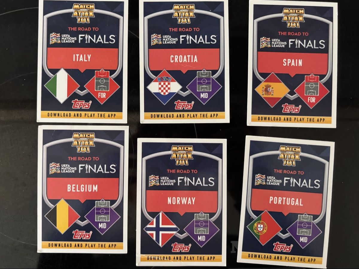 Topps Carte collezionabili: Uefa Nations League Sammelkarten – Usato da Zürich venduto da Cindarel 1