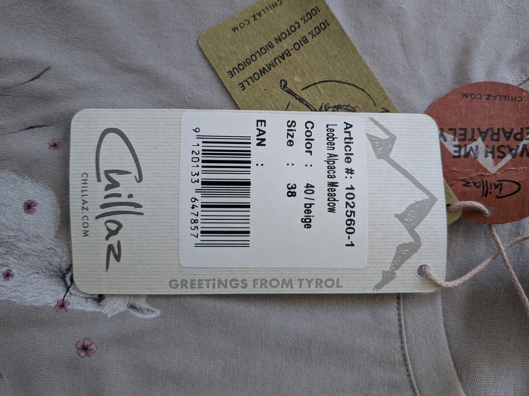 Chillaz T-shirt: Chillaz T Shirt M/38 – Nuovo (secondo la descrizione) da Langnau am Albis venduto da Ramuce 3