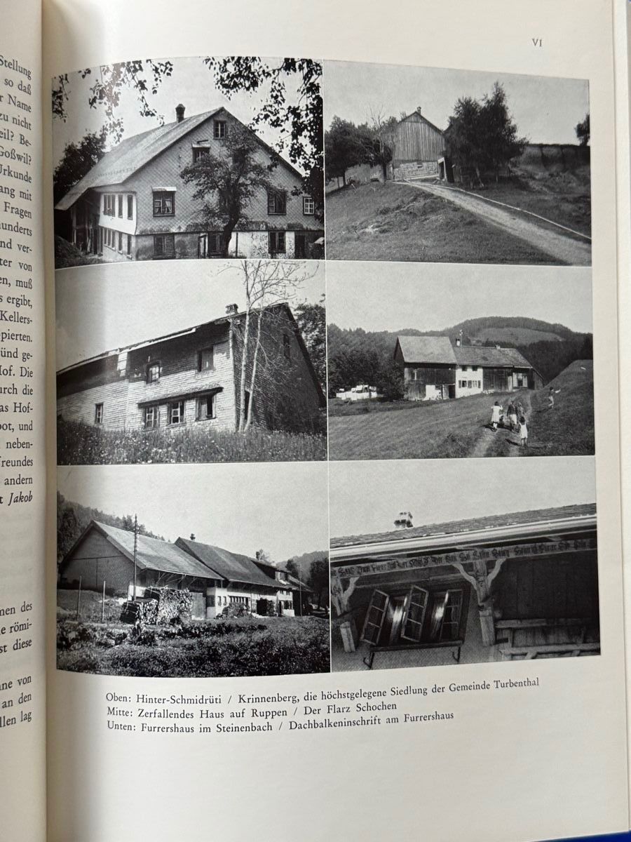 Bücher: Geschichte der Herrschaft und Gemeinde Turbenthal. 2 Bände – Gebraucht aus Adliswil von buch_und_kunst 9