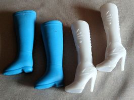 Mattel 2 x Vintage Barbie Stiefel 1990er Jahre