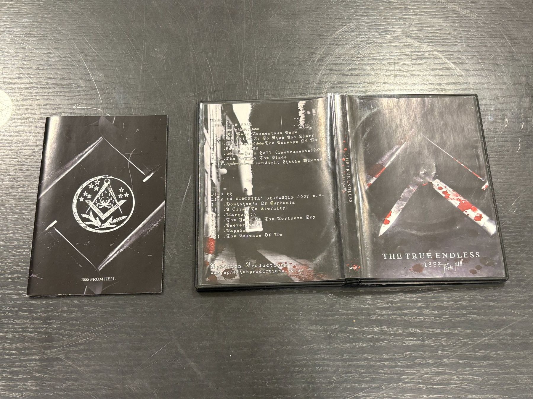 CD: THE TRUE ENDLESS 1888 from Hell 2 CDs Black Metal – Usato da Wiedlisbach venduto da Andrisa 1
