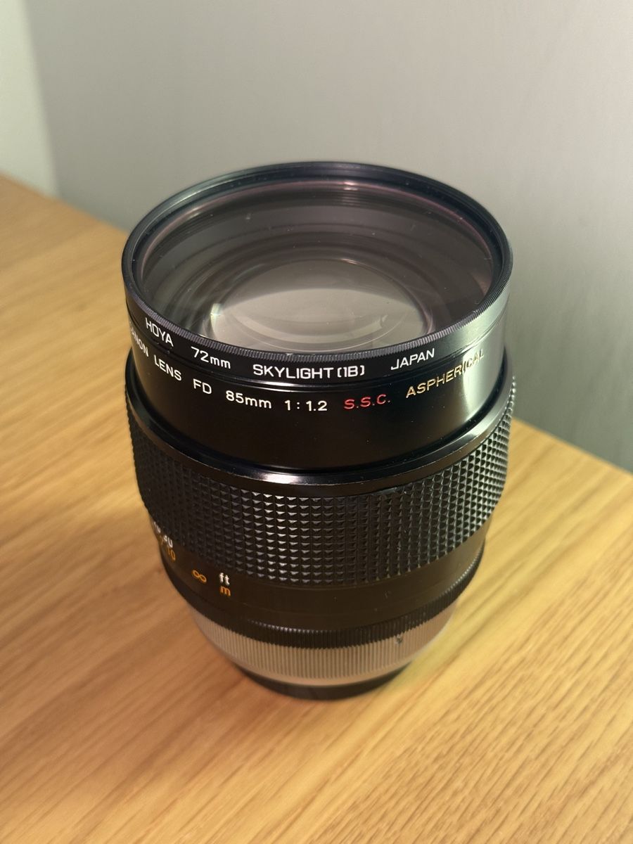 Canon Obiettivi: Canon FD Chromring 85mm 1:1.2 S.S.C Aspherical – Usato da Kilchberg ZH venduto da eric.webr 4