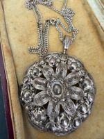 Antike Trachtenschmuck Silber Kette 800