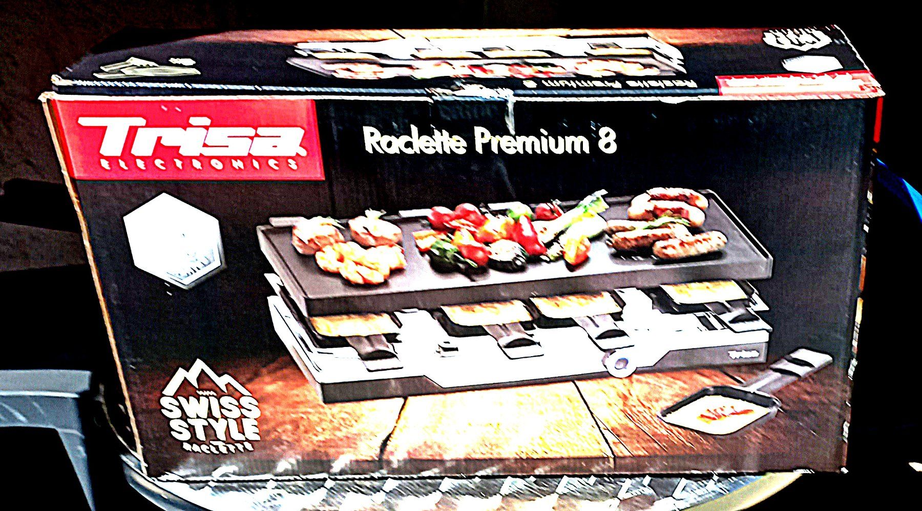 Trisa Griglie: Raclette Premium 8 Neu! – Usato da Baar venduto da 2cvbaar