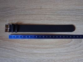 22mm Bracelet de montre en cuir