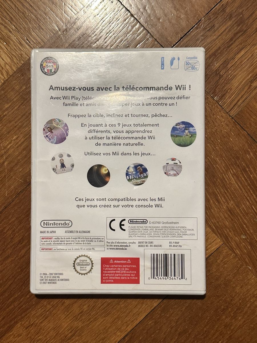 Nintendo Spiele: Wii play  – Gebraucht aus Aigle von jonas1870 1