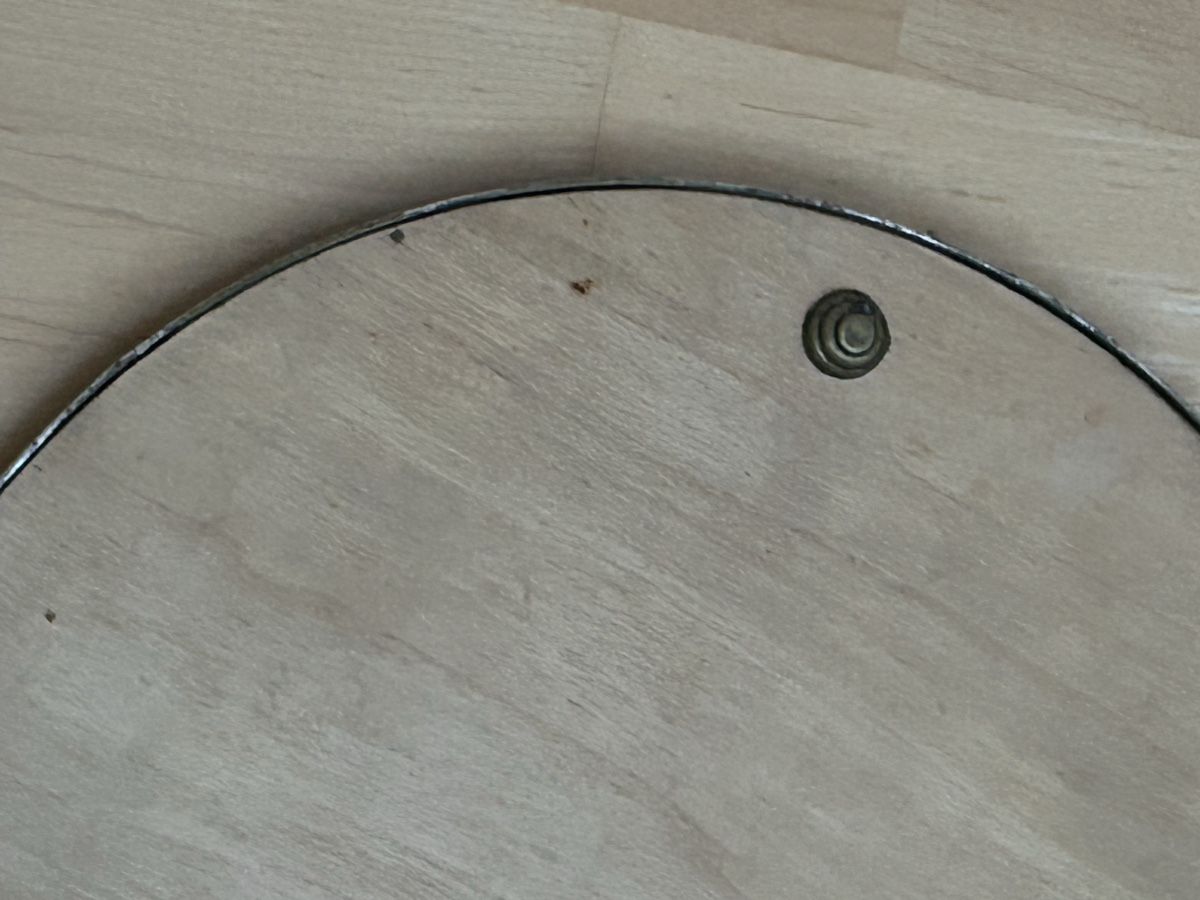 Piatti di portata: Antikes Spiegeltablett, silberfinish, Vintage – Usato da Gunten venduto da starfish3 7