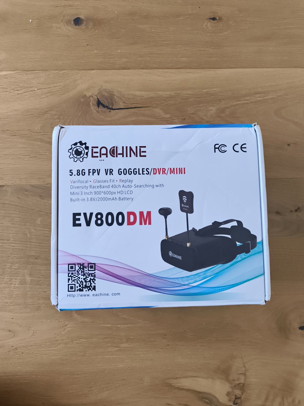 Eachine Casco VR: FPV Brille Eachine EV 800DM FPV Goggles – Nuovo (secondo la descrizione) da Kriessern venduto da luc_6cbd