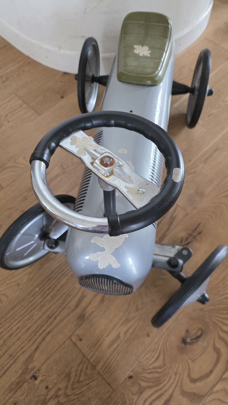 Veicoli per bambini: Retro Rutschauto Silber – Usato da Dietikon venduto da alanda01 3