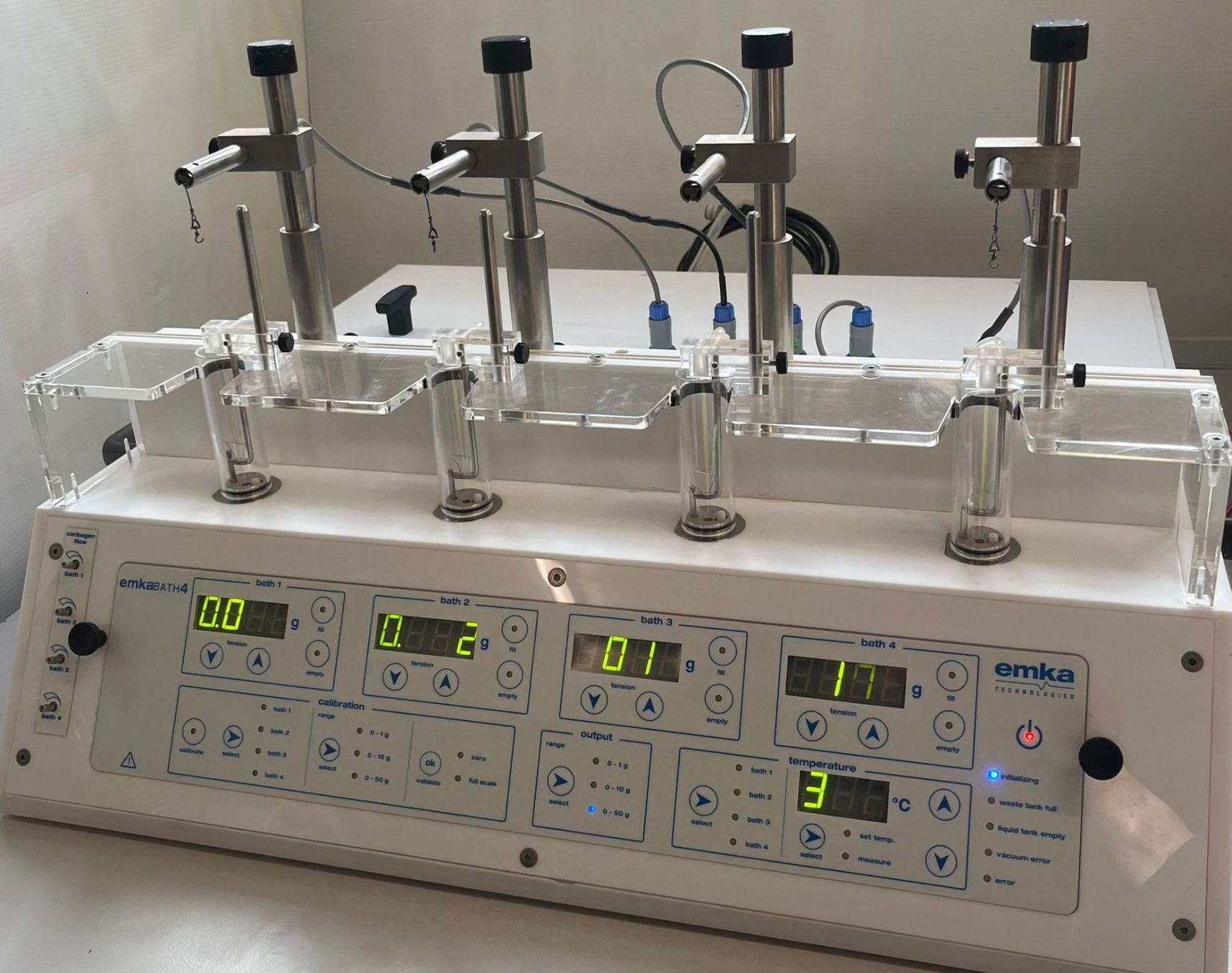 Accessori da laboratorio: Emka Bath 4 Automated Tissue Bath System – Difettoso da Niederdorf venduto da LeptonAG_Labor 4