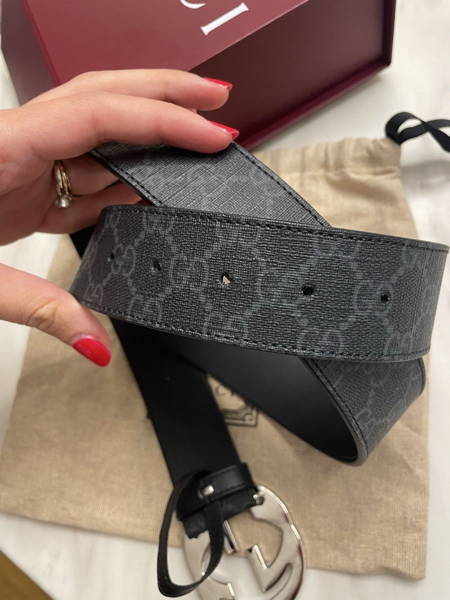 Gucci Cinture: Gucci belt with interlocking G buckle  – Nuovo e nell'imballaggio originale da Zürich venduto da sar_ck7h 1