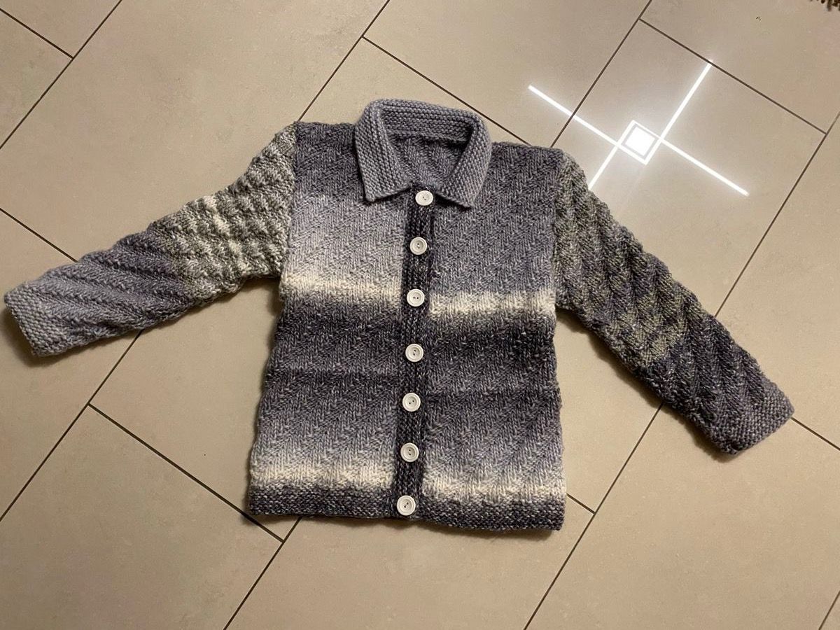 Giacche: Neue gestrickte  Wolle Jacke – Nuovo (secondo la descrizione) da Kreuzlingen venduto da Lukma64 1