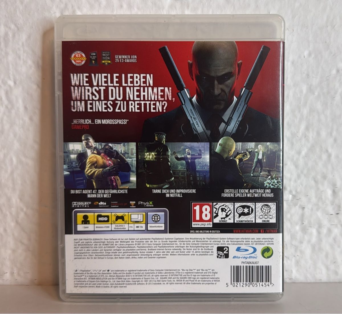 Sony Spiele: Hitman Absolution - PS3 Game – Gebraucht aus Ehrendingen von bubulence 1