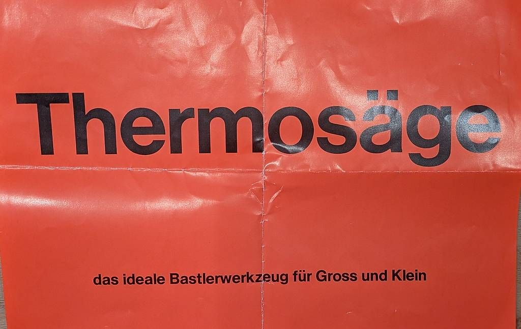 Seghe: Thermo Bastelsäge Set – Usato da Zufikon venduto da Baum03 1