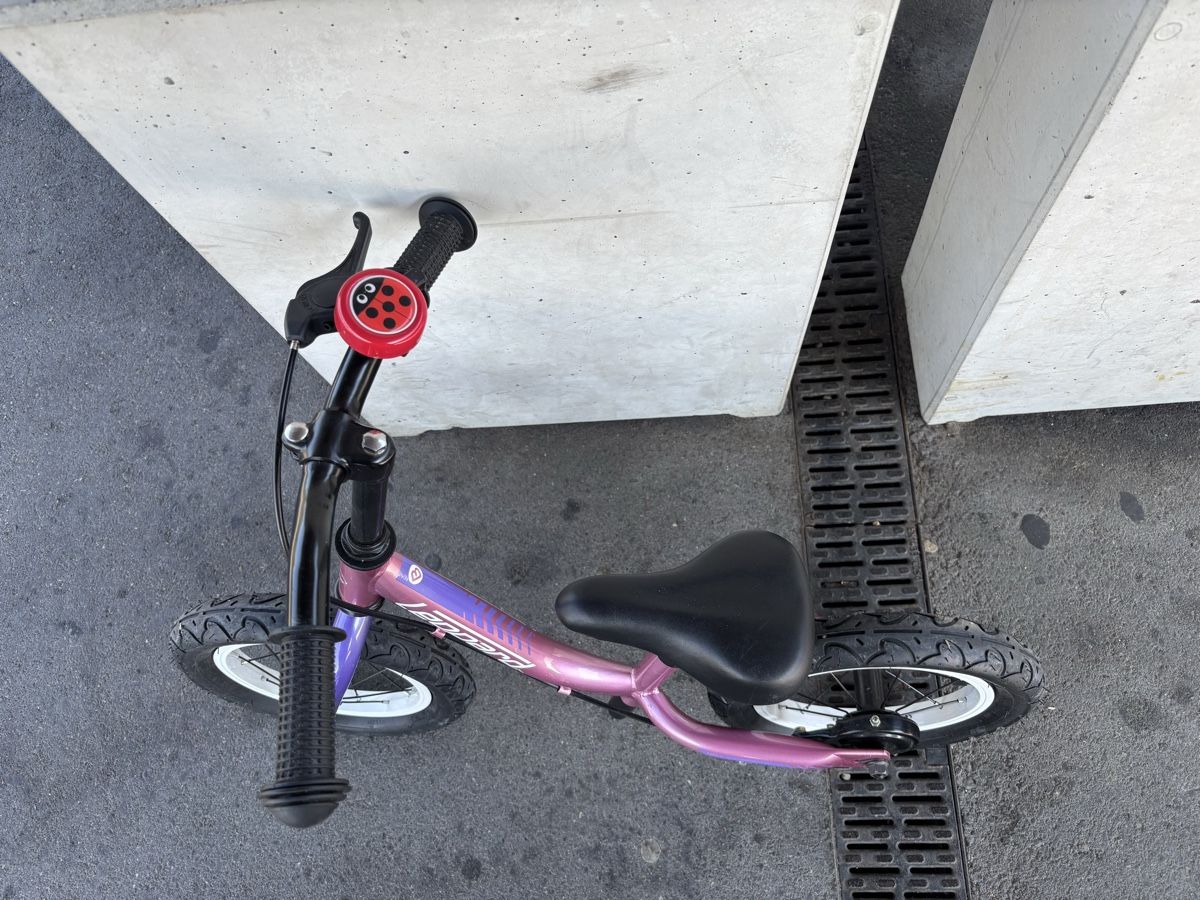 Leopard Biciclette: Laufrad Leopard Pink 12 Zoll – Usato da Urdorf venduto da rosenkohl01 1