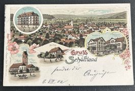 Gruss aus Schöftland Litho 