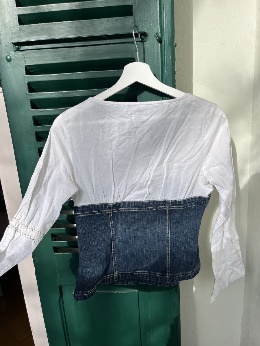 Camicette: Street One Bluse, Gr. 38, Jeans-Look – Usato da Bern venduto da valery_la_cherry 2