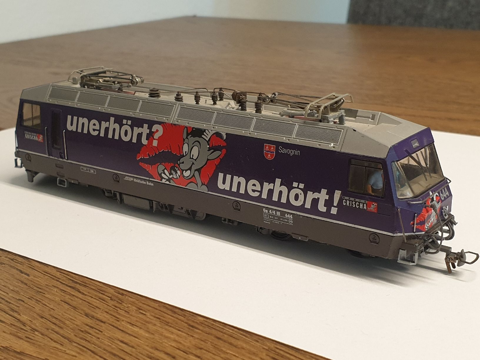 Bemo Modellini di ferrovie: Ge 4/4 ''' 644 unerhört?! Bemo digital – Difettoso da Wil SG venduto da bue_ff6k 2