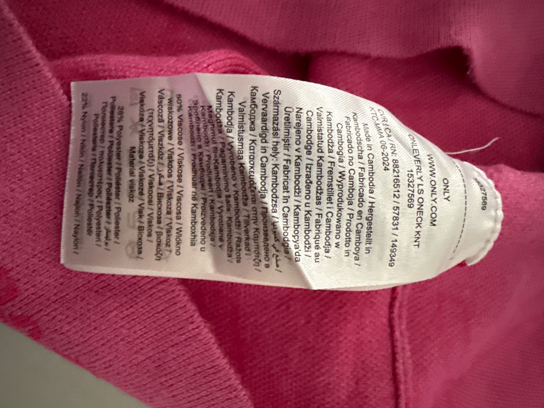 Only Maglioni & Felpe: Only Pullover, Gr. L, Pink, Neuwertig, Top Zustand! – Usato da Lütisburg venduto da Patty_fer 2