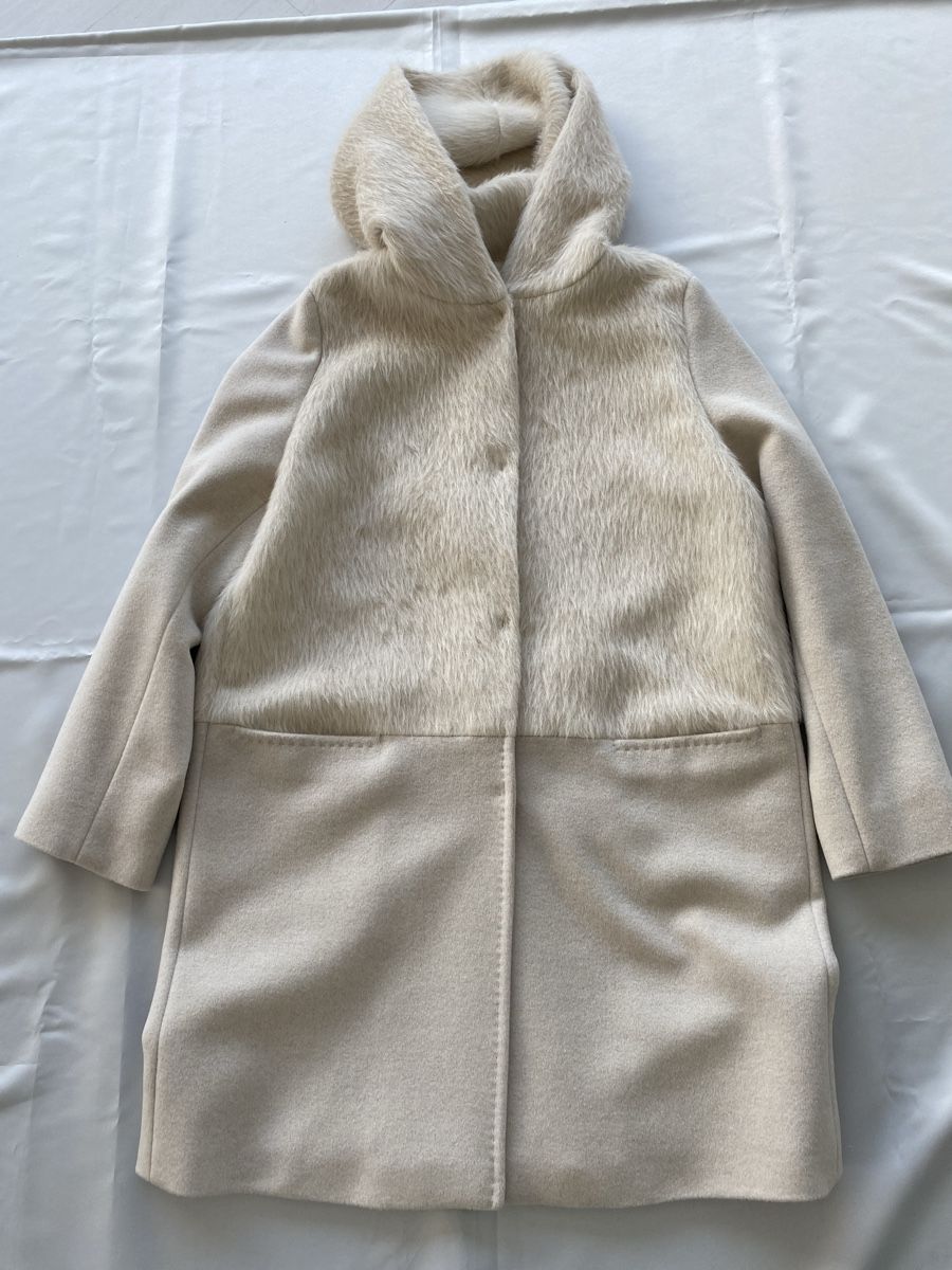 Max Mara Manteaux: Max Mara Wintermantel , 38. winterweiss. – Neuf avec emballage d'origine à Wettswil par ramba