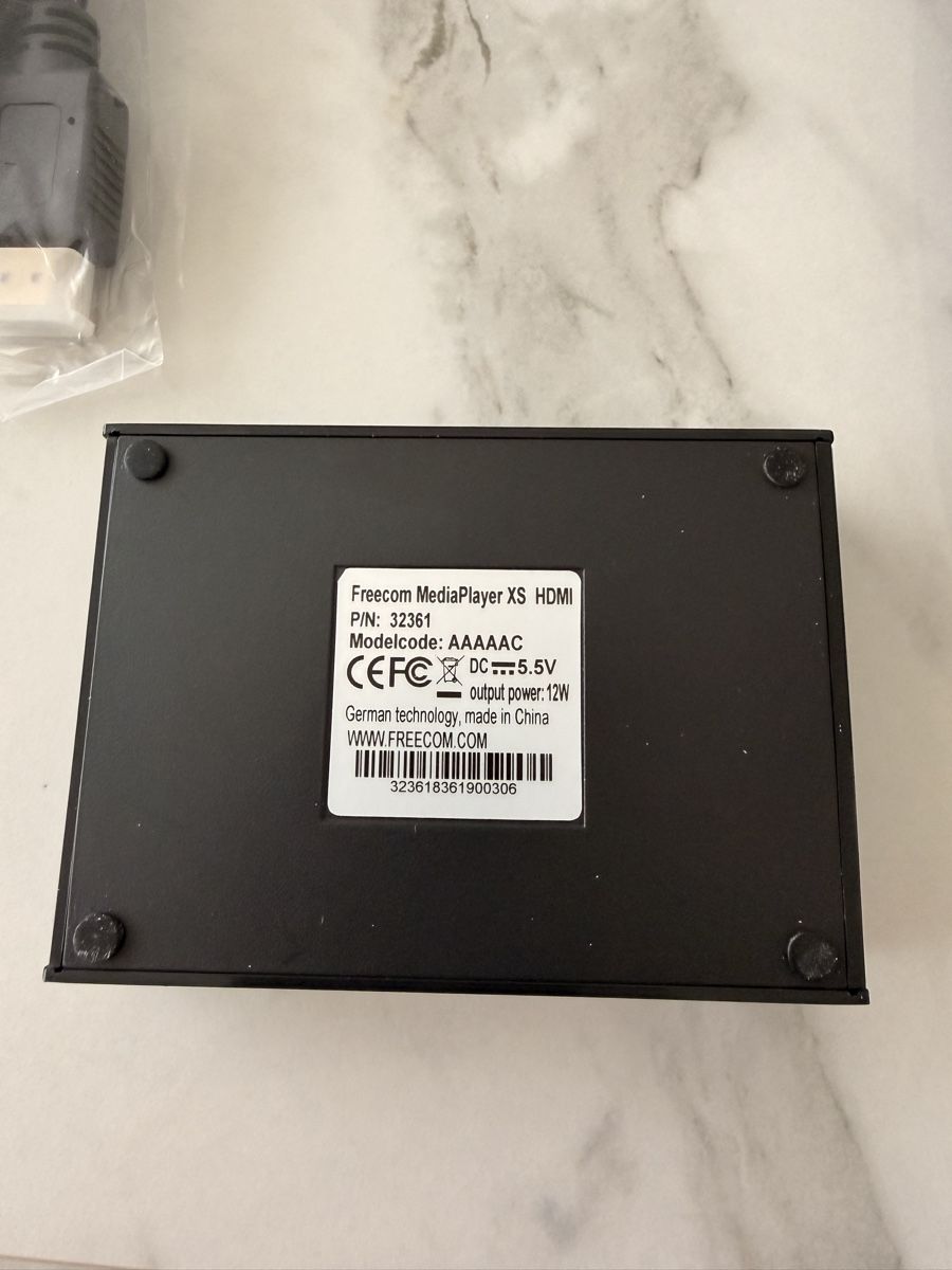 Multimediaplayer & Streamer: Freecom Media Player XS HDMI – Neu (gemäss Beschreibung) aus Niederrohrdorf von fero90 3