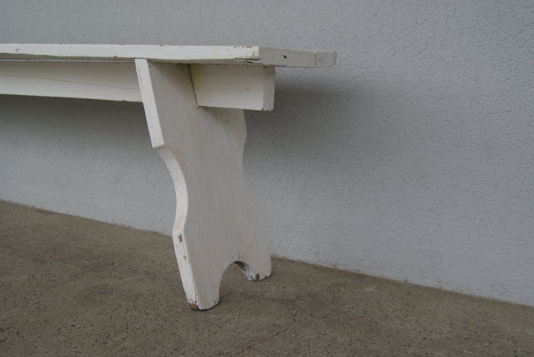 Panchine: Alte Sitzbank weiss – Usato da Schafisheim venduto da ds.roth 1