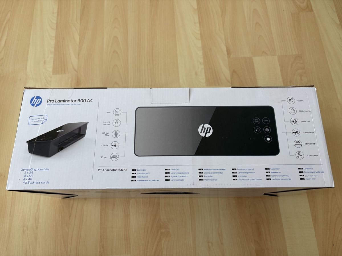 Laminiergeräte: HP Laminiergerät Pro Laminator 600 A4  – Neu und originalverpackt aus Solothurn von boenisworld 3