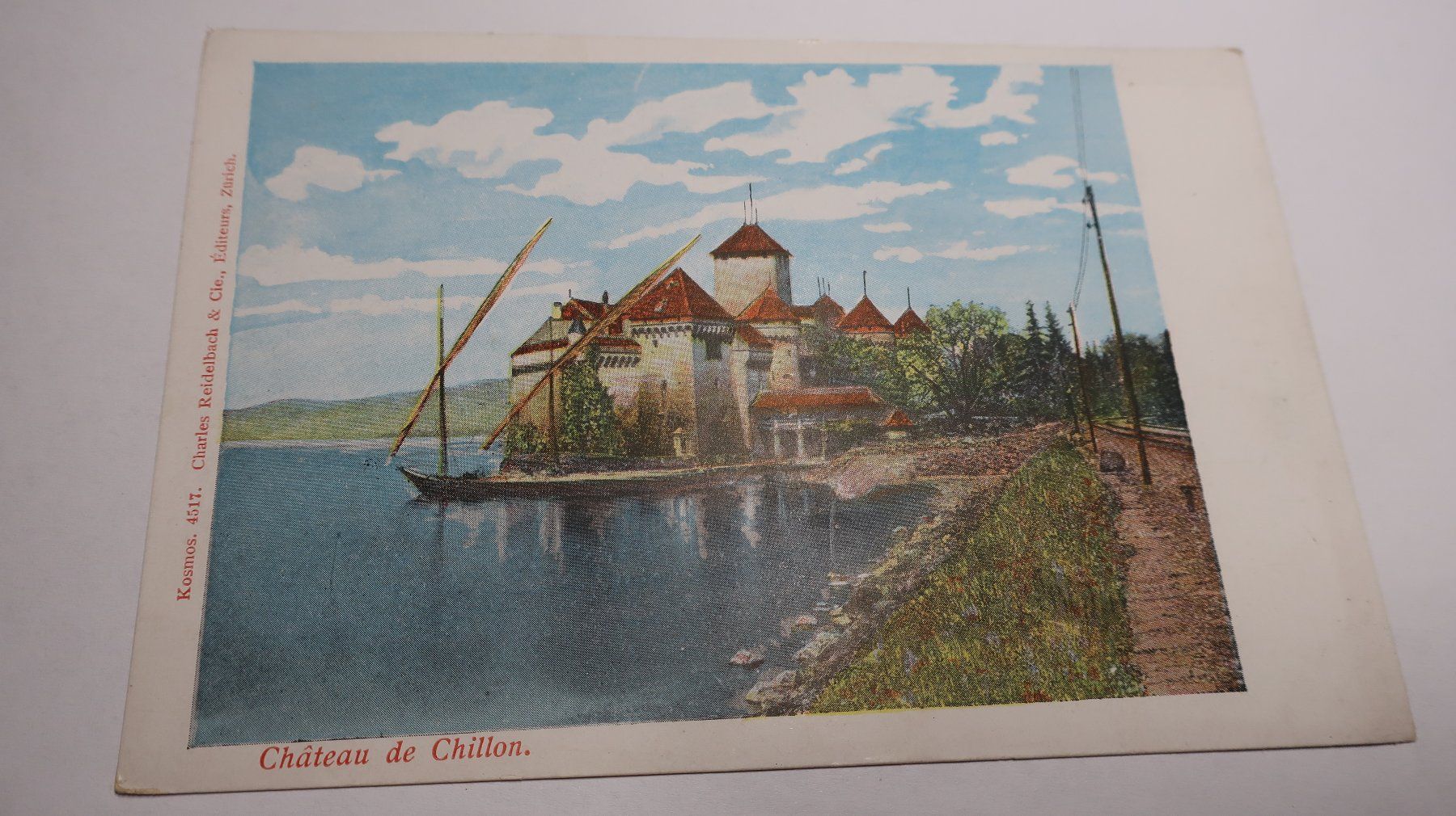 Cartoline postali: Château de Chillon – Usato da Cormoret venduto da Pascalll2001 1
