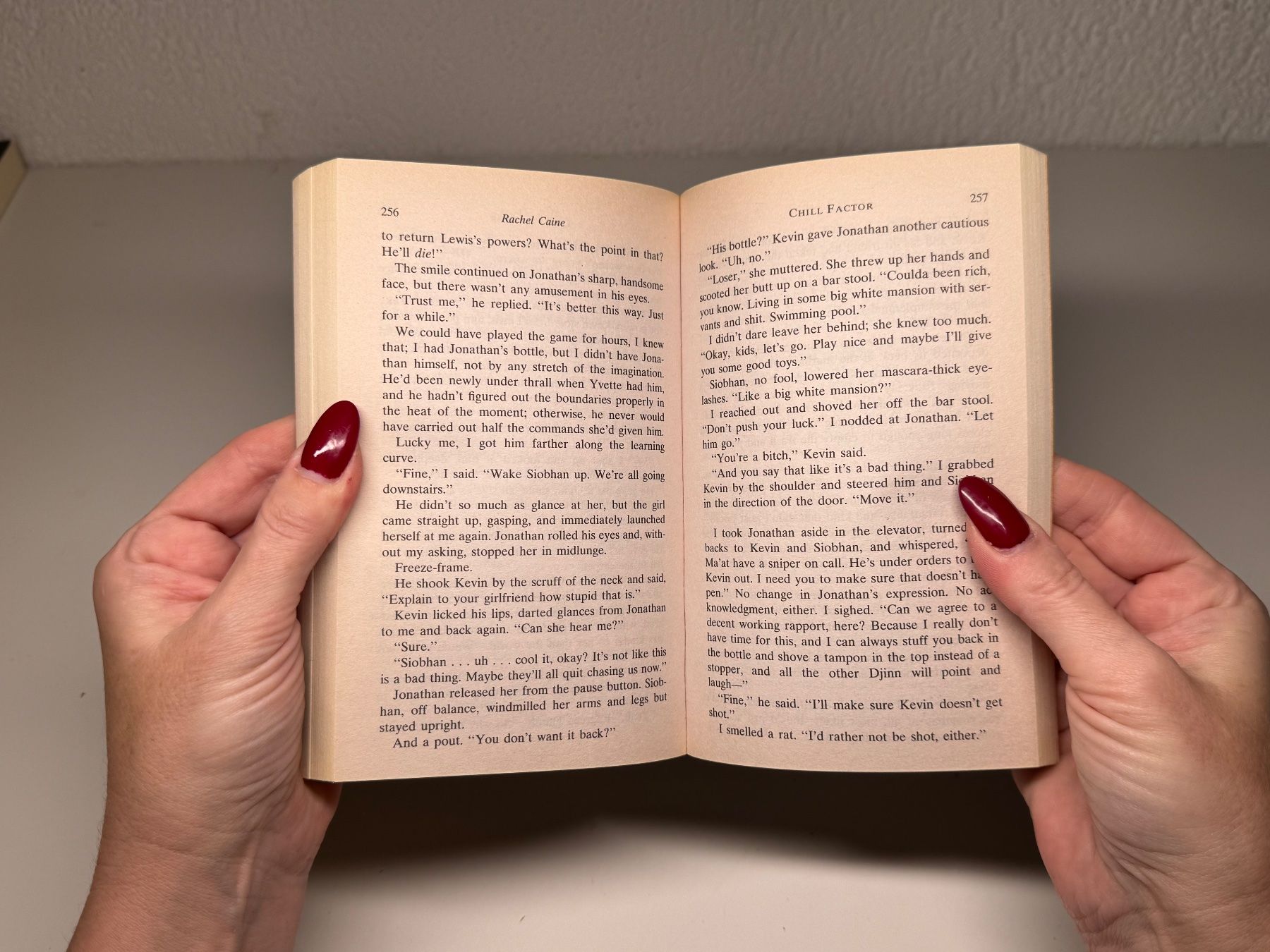 Libri: NOVEL: Rachel Caine, Chill Factor – Usato da Grosswangen venduto da English_books 7