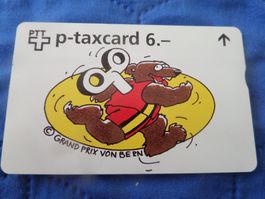 PTT p-taxcard 6.- Grand Prix von Bern