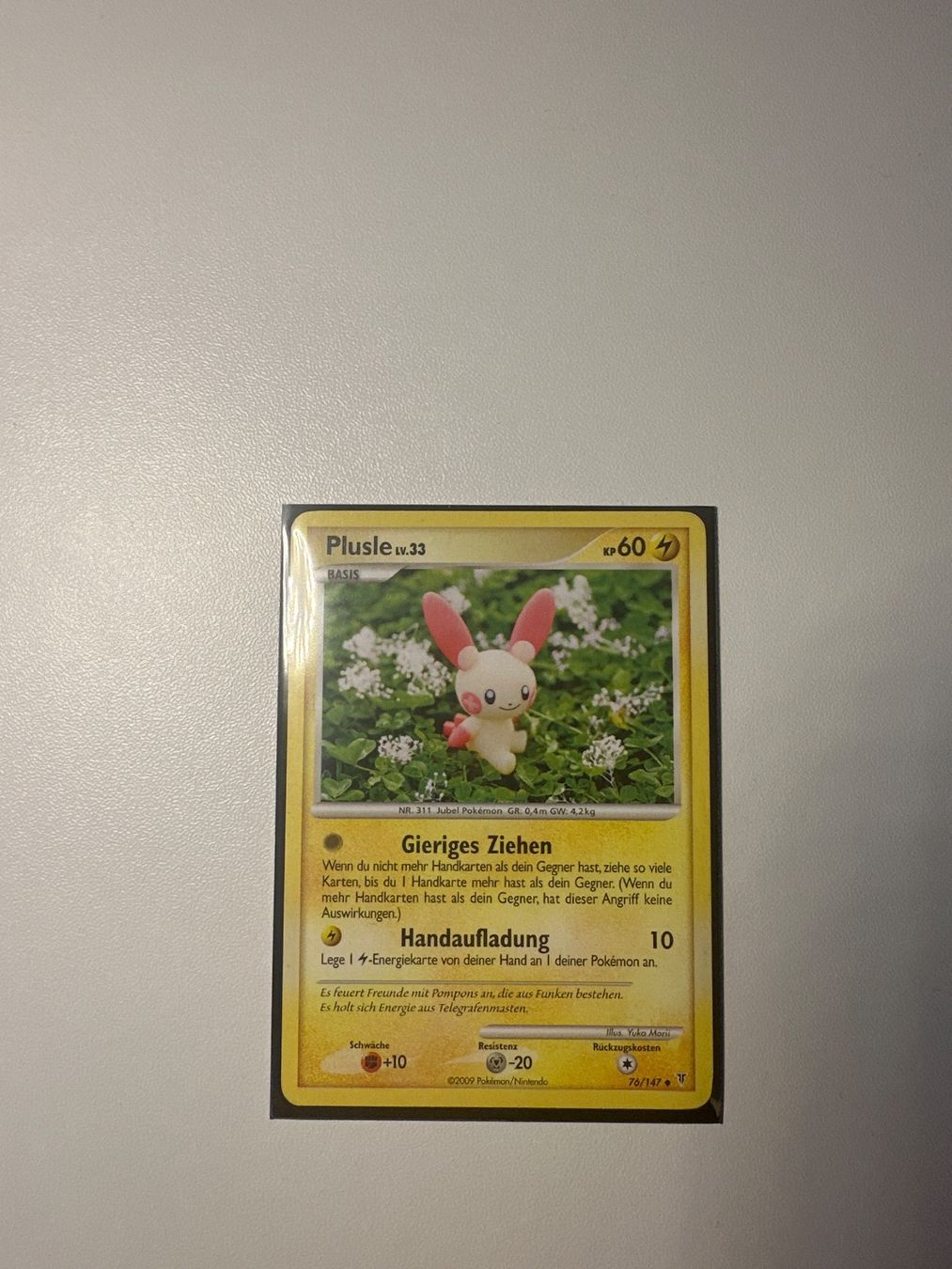 Pokémon Cartes à collectionner: Pokémon Karte Plusle 76/147 – D'occasion à Ostermundigen par POKESTOPCH