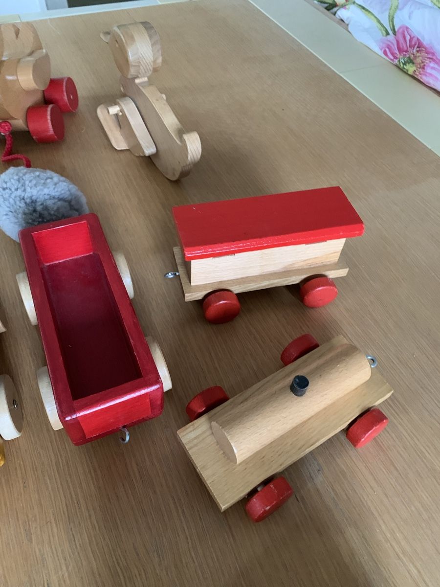 Spielzeuge: Holzspielzeug, gebraucht, 2 leicht Defekt – Gebraucht aus Winden von EmilNeu 1