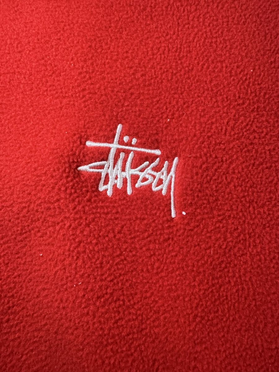 Stüssy Pulls & Sweat-shirts: Original Stüssy Fleece Jacke Rot L – Neuf (Voir description) à Vionnaz par b_f_d_r_g 3