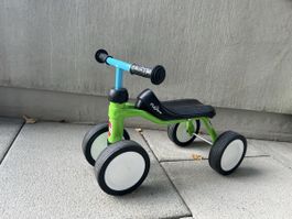 Rutschfahrzeug Puky Pukylino grün schwarz gebraucht