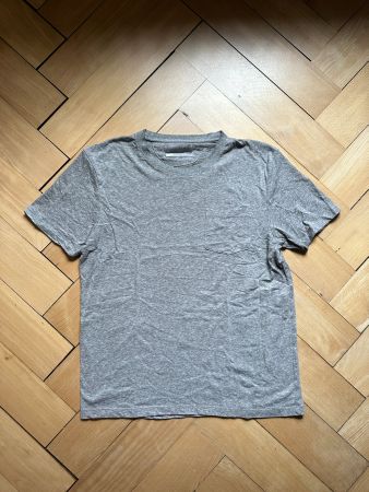ZARA - T-Shirt hellgrau meliert L