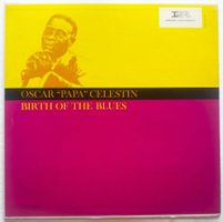 LP: OSCAR "PAPA" CELESTIN - BIRTH OF THE BLUES, 6x signiert