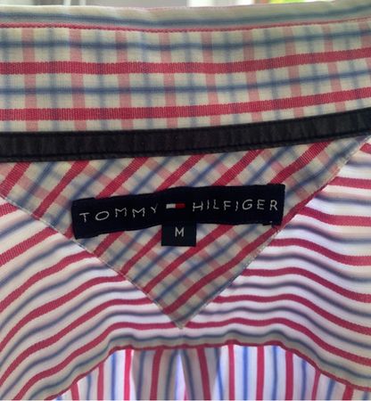 Tommy Hilfiger Hemd Gestreift Sommerliche Farben Grösse M