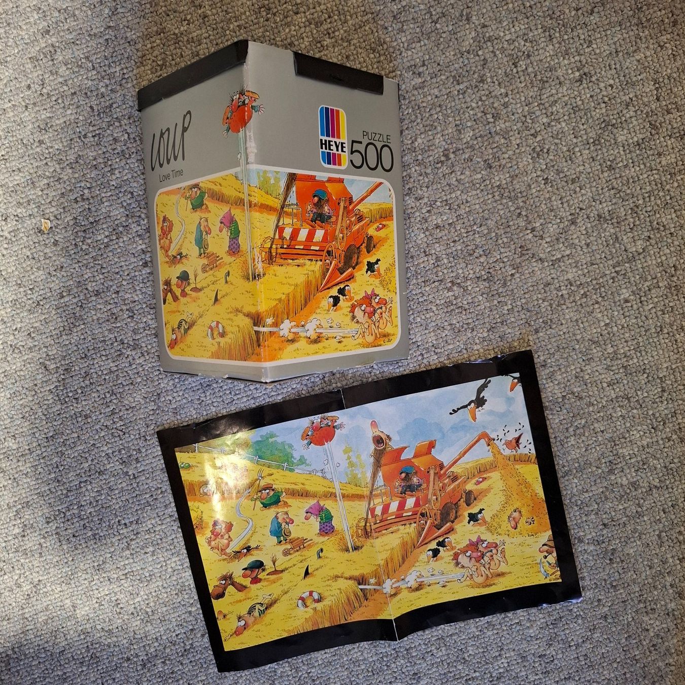 Heye Puzzle: Loup Puzzle "Love Time" komplett – Usato da Hombrechtikon venduto da Tinea82 4