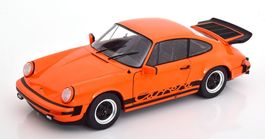 PORSCHE 911 CARRERA 3.2 1984 ORANGE 1:18 SOLIDO