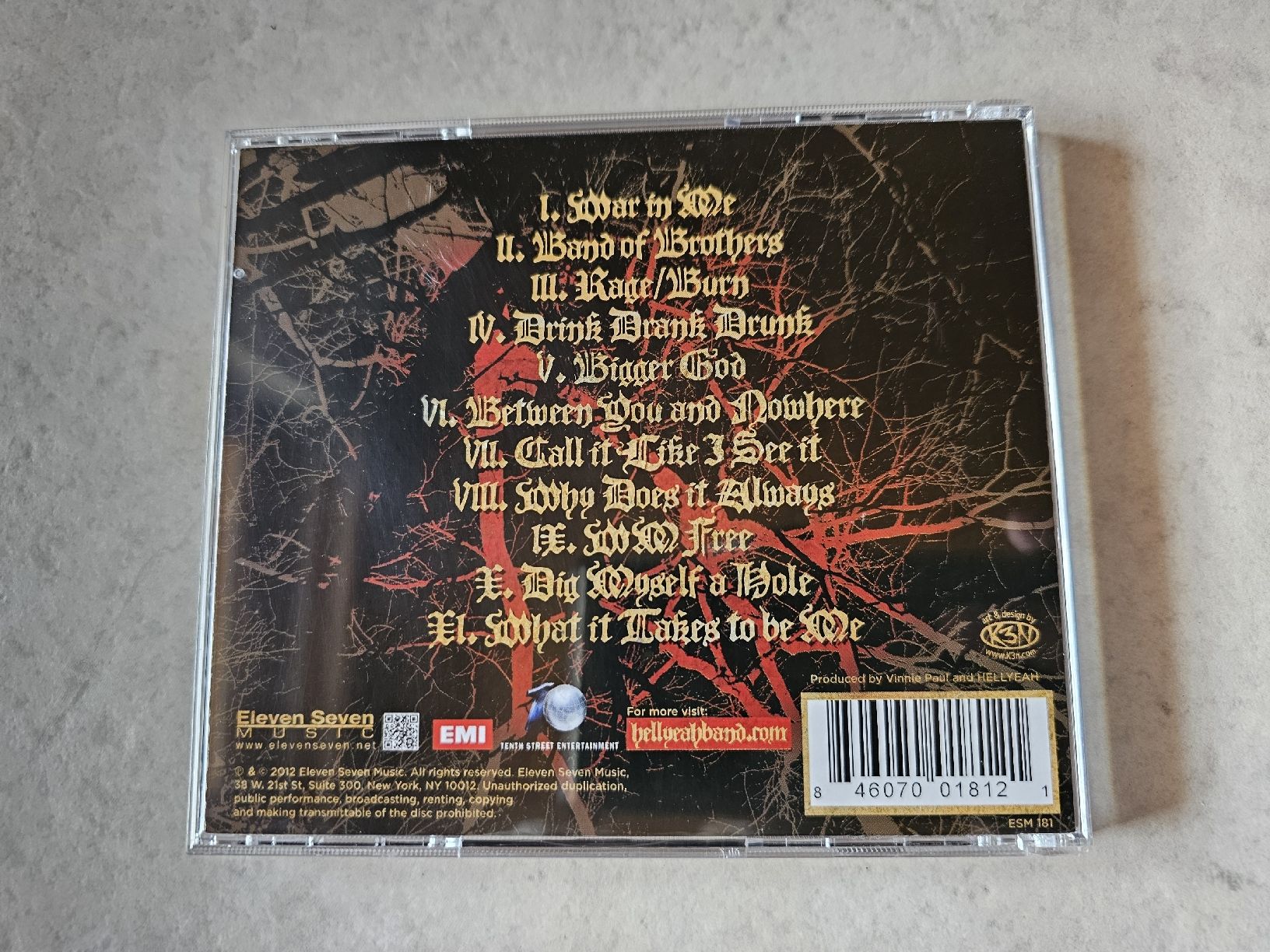 CD: Hellyeah  -  Band Of Brothers – Usato da Schneisingen venduto da backstore24 1