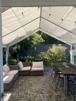 5x4m Stabile Party Zelte, weiss, gebraucht