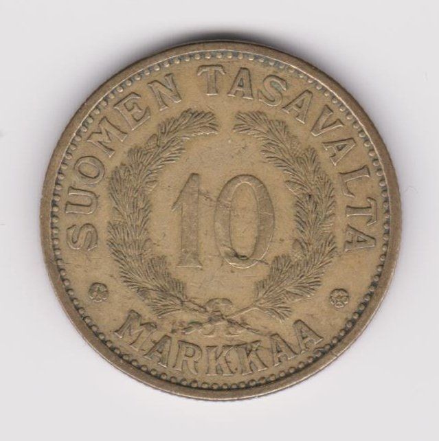 Tutti le monete: Finland 10 Markkaa 1930 S Republic – Usato da WilSG venduto da Wil10 1