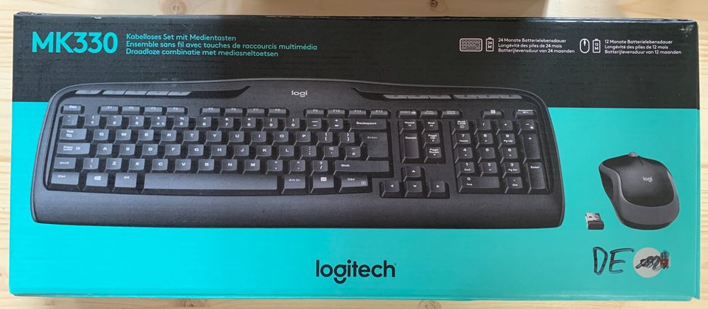 Logitech MK330, Tastatur + Maus, Layout DE (Gebraucht) in Zizers für ...