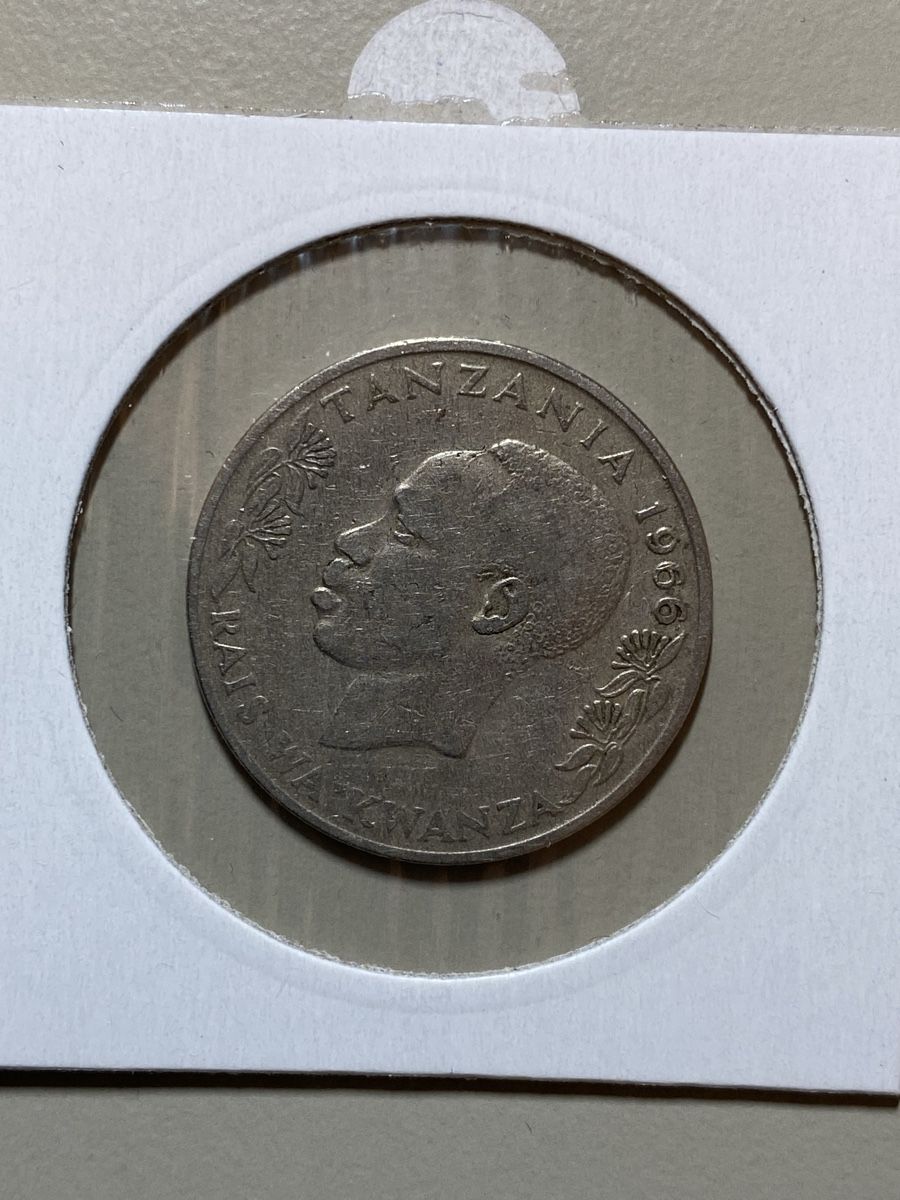 Tutti le monete: Tanzanie - 1 shilling - 1966 – Usato da Payerne venduto da Mike1682 1