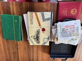 Toller internationaler Briefmarken-Nachlass
