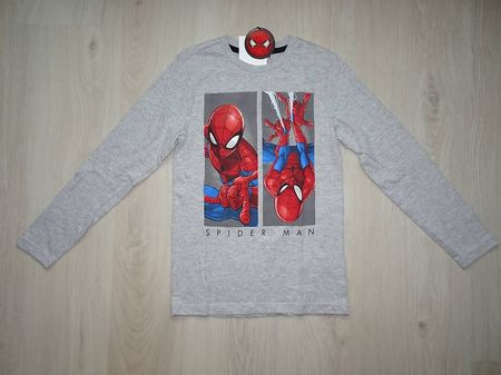 Langarm-T-shirt  Spiderman  Gr.134 Marvel NEU!