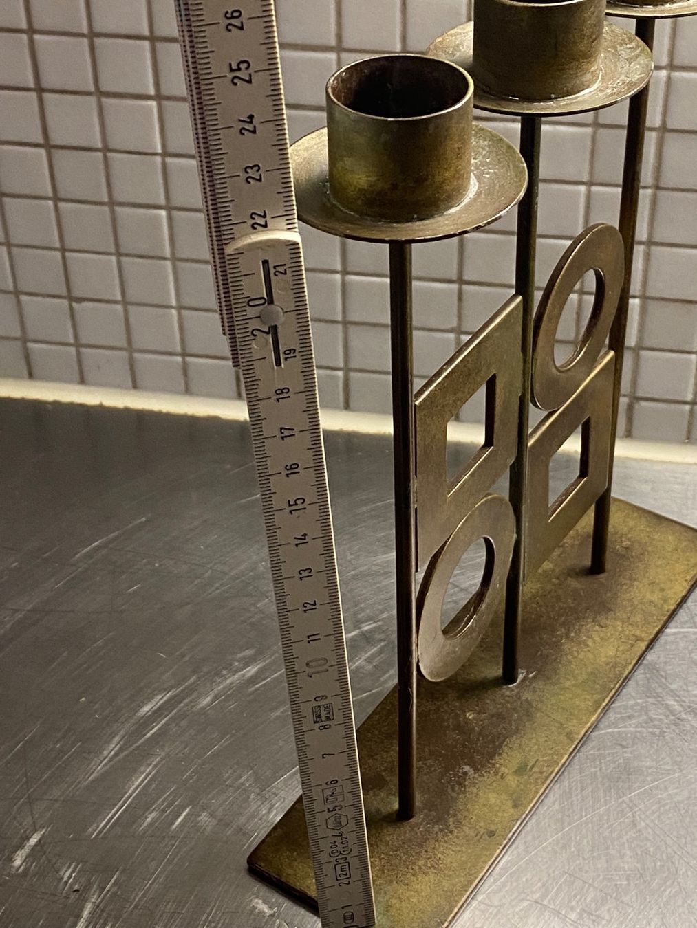 Kerzenständer: Kerzenleuchter 60er Design Vintage Austria – Gebraucht aus Solothurn von BORGHAGEN 9