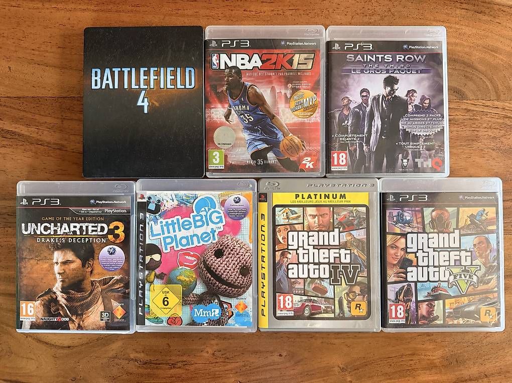 Spiele: Jeu PlayStation 3 - chacun = 5.-  – Gebraucht aus Essertines-Yverdon von clemesitpa