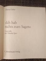 Ich habe nichts zum Sagen